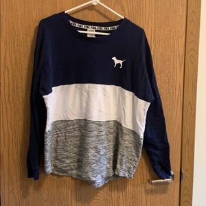 Long sleeve striped Pink shirt